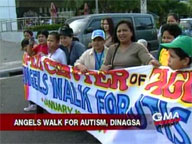 Angels walk for autism staged in Manila