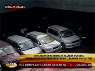 300 vehicles barred then allowed to leave Subic