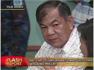 Sandiganbayan finds retired Maj. Gen. Garcia guilty of perjury