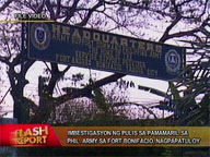 Taguig cops probe shooting incident at Fort Bonifacio