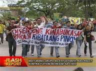 Students protest tuition hike