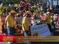 Tourists flock to Baguio's Panagbenga Festival