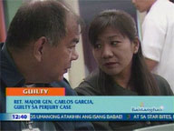  QTV:  Sandigan finds Ex-AFP comptroller Garcia guilty of perjury