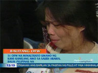  QTV:  31 OFWs allegedly maltreated in KSA back in RP
