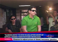 <b> QTV: </b>CA junks habeas plea of 'Alabang Boys'