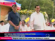  QTV:  EDSA 1 personalities attend 23rd anniversary rites
