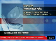 Interview with Meralco exec Ivanna dela Pe&ntilde;a on Meralco refund