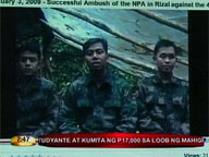 Video of 3 cops held hostage by NPA uploaded on YouTube