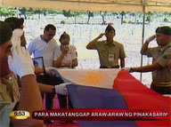 War vet gets hero's burial