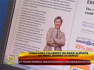 RP blacklists 'racist' HK writer