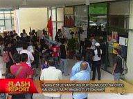 PUP students storm CHED to oppose planned tuition hike