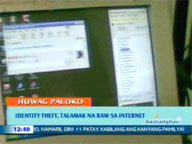 <b>QTV:</b> Identity theft rampant on the Web