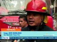 <b> QTV: </b> Fire hits residential-commercial building in Pasay