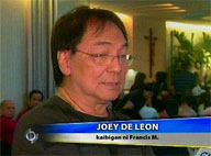 <b>Saksi: </b>Joey de Leon has fond memories of Francis M