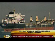 22 Pinoy seamen hostaged by Somali pirates