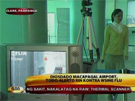 Diosdado Macapagal Int'l Airport on alert vs human swine flu