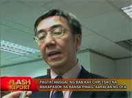 Flash Report: Chip Tsao wants to visit RP, says DFA - flash_040509_chip