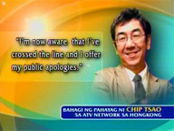 <b>QTV:</b> Chip Tsao says sorry over 'racist' article