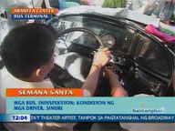 <b>QTV:</b> LTO inspects buses, drivers