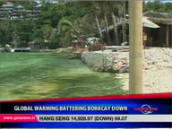  QTV:  Global warming affecting Boracay