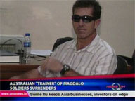  QTV:  Australian trainer of 'Magdalo' soldiers surrenders