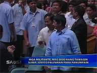 Saksi:  Palparan booed at oath-taking