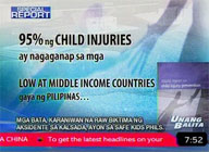 Kids usual victims of road accidents - group