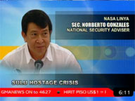 Interview with NSA Gonzales on Sulu hostage crisis
