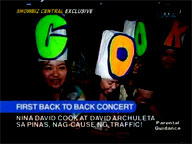 <b> Showbiz Central: </b> Cook, Archuleta gig a big success