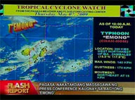 Pagasa press conference on 'Emong' set