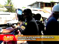 Demolition in Taguig temporarily stopped