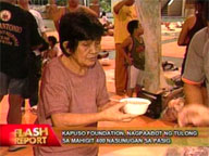 Pasig fire victims receive aid from Kapuso Foundation
