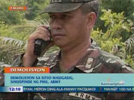 <b>QTV:</b> Army stops demolition in Western Bicutan, Taguig