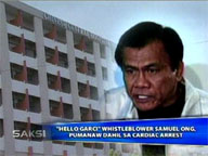   Saksi:   'Hello Garci' whistleblower Ong dies of cardiac arrest