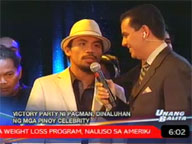 Celebrities grace Pacquiao's victory party