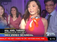 Belo lawyer Adel Tamano on sex video scandal
