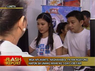 Prospective applicants rush to job fair at Luneta