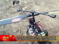 DND chief denies sending spy plane vs MILF