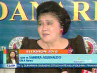 <b>QTV:</b> Imelda Marcos: Let Arroyo seek congressional post