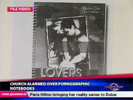  QTV:  Church alarmed over 'porn notebooks'
