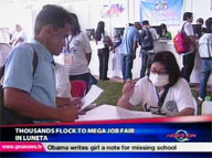 <b>QTV: </b>Thousands flock to Mega Job Fair at Luneta