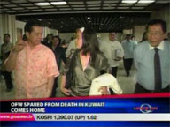  QTV:  OFW spared from death in Kuwait comes home