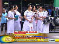 Interview with CHED chairman Angeles on school opening
