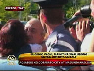 Former Abu Sayyaf hostage Vagni back in Italy