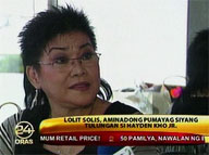 Lolit Solis admits trying to help Hayden Kho Jr. in sex video mess