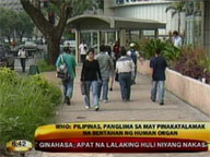 Human organ sale prevalent in RP - WHO