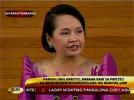 Arroyo says no to martial law, term extension in SONA