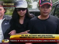 CHR brings Fil-Am activist Melissa Roxas to Fort Magsaysay