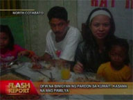 Pardoned OFW Vecina reunites with family