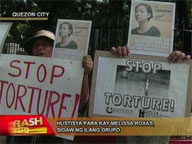 Rights groups seek justice for Melissa Roxas